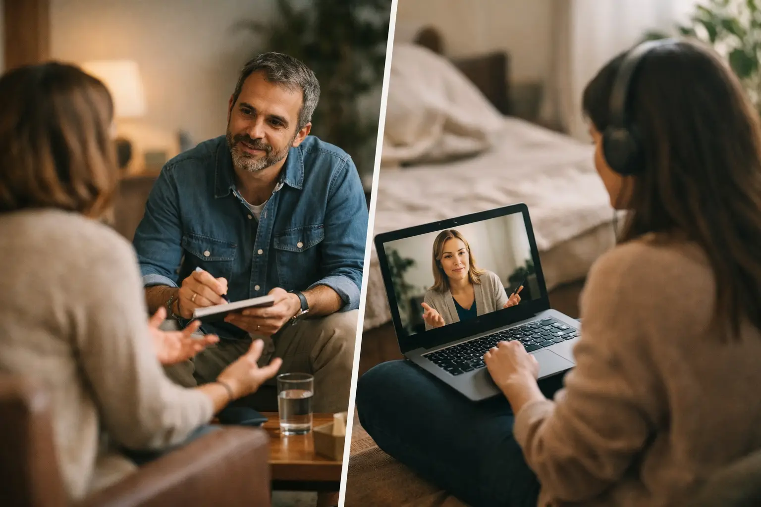 Terapia online o presencial para tu proceso